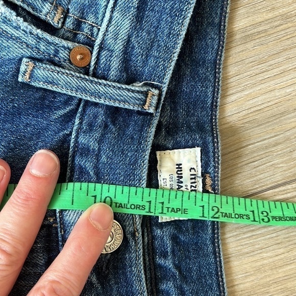 CITIZENS OF HUMANITY Liya High Rise Classic Fit Crop Jeans Premium Vintage 27 - Picture 14 of 15